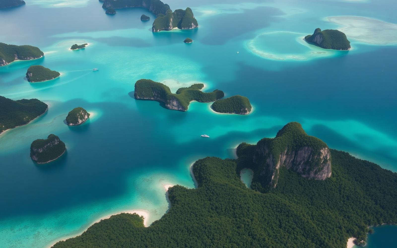Karst islands of Raja Ampat