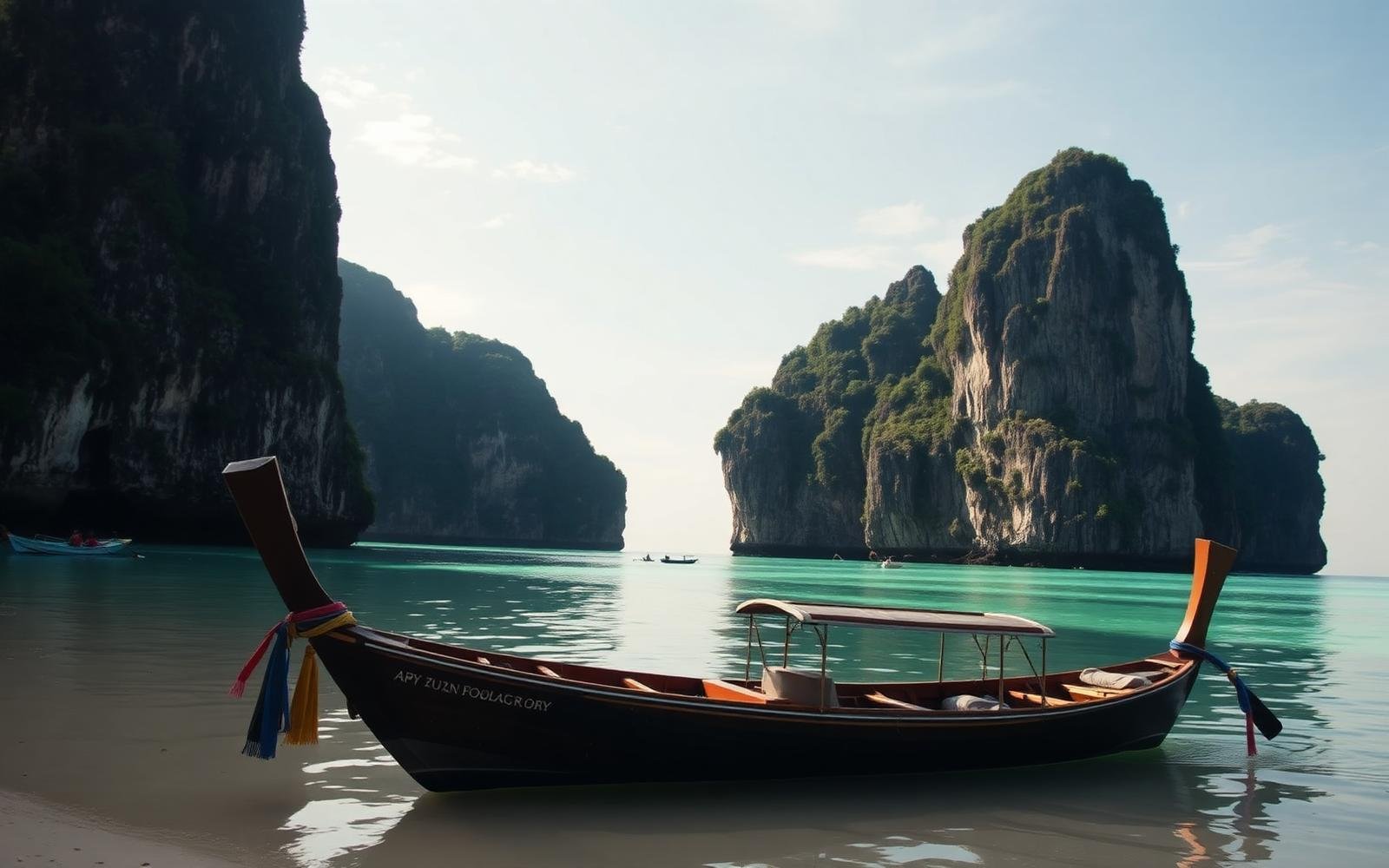 Limestone cliffs in Krabi, Thailand